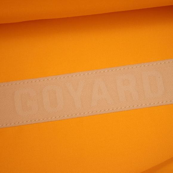 GOYARD Rucksack Backpack Bag Leather Black Brown White - Picture 5 of 5